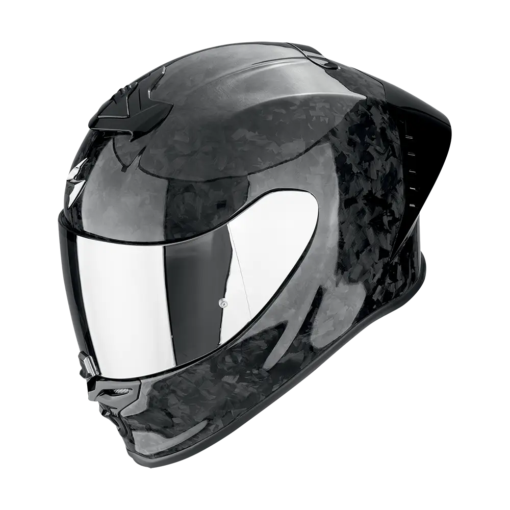 Scorpion EXO-R1 Evo II Forged Carbon Onyx Black