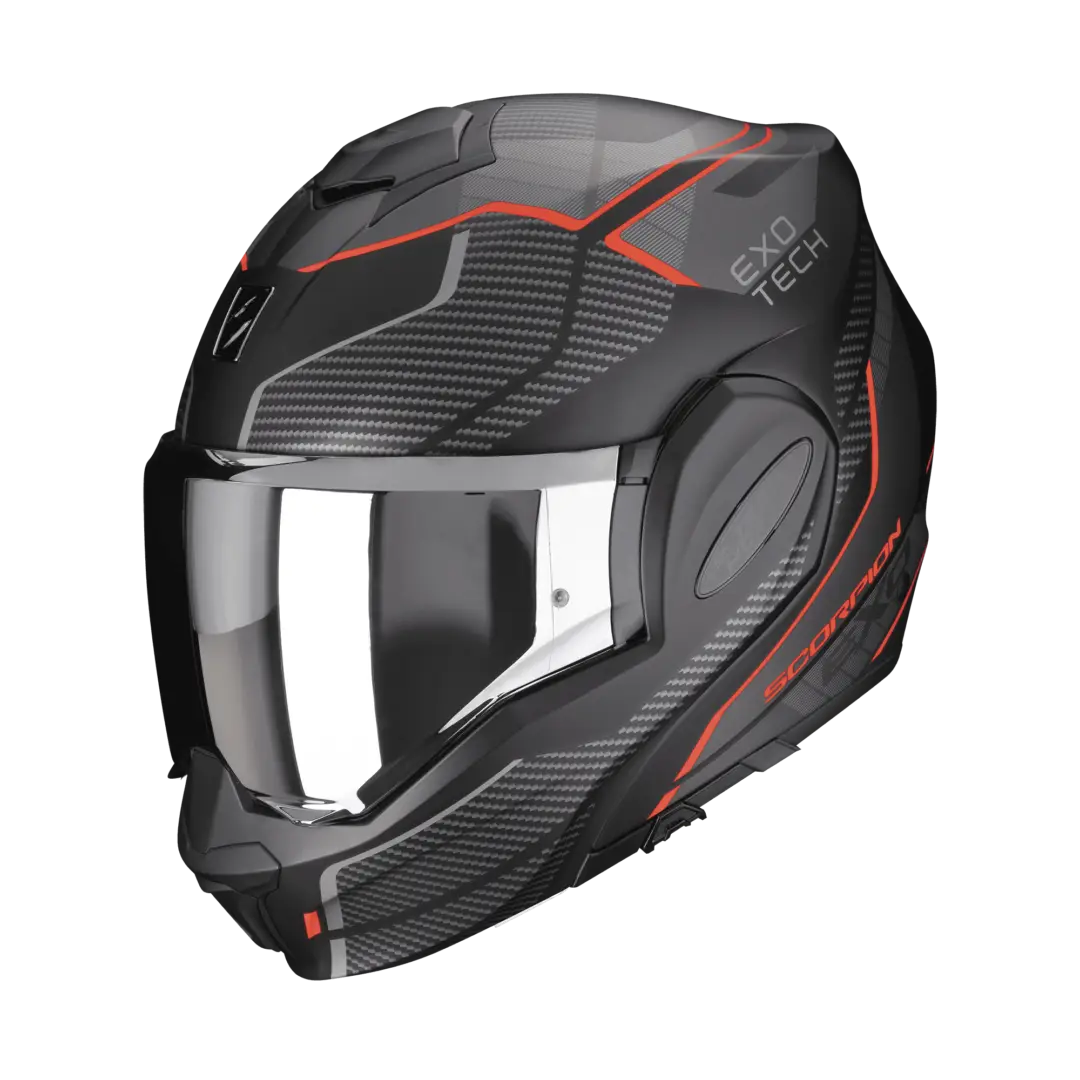 Scorpion Exo-Tech Evo Animo Matt Black-Red