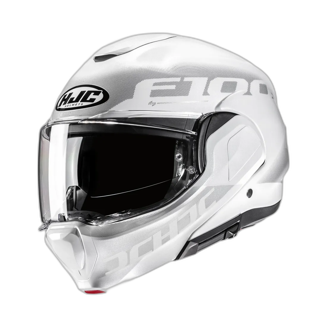 HJC F100 Hetal Wit Grijs