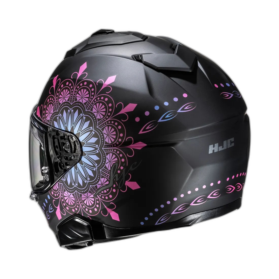 HJC i71 Niel Zwart Roze
