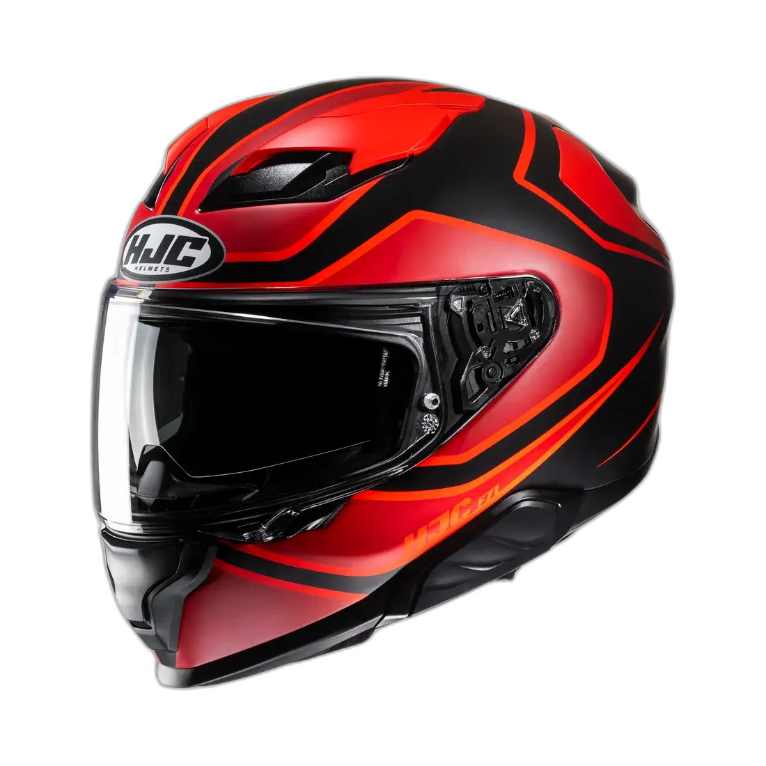 HJC F71 Idle Zwart-Rood