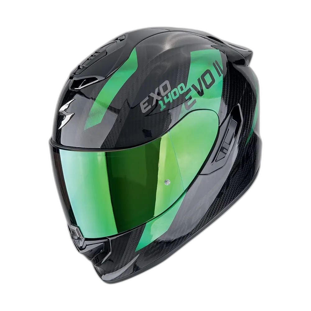 Scorpion Exo-1400 Evo II Carbon Air Platted Black-Green