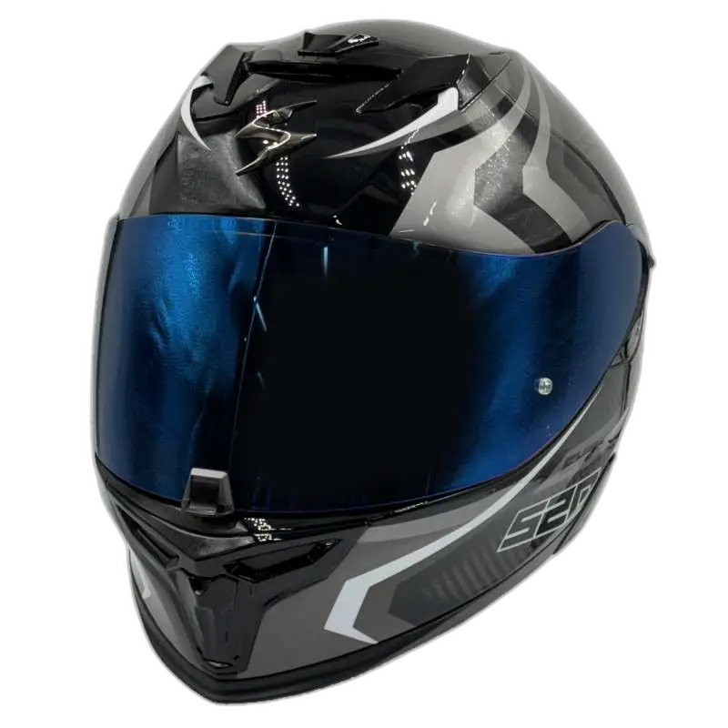 Scorpion Exo-520 Evo Air Terra Black-Silver-White