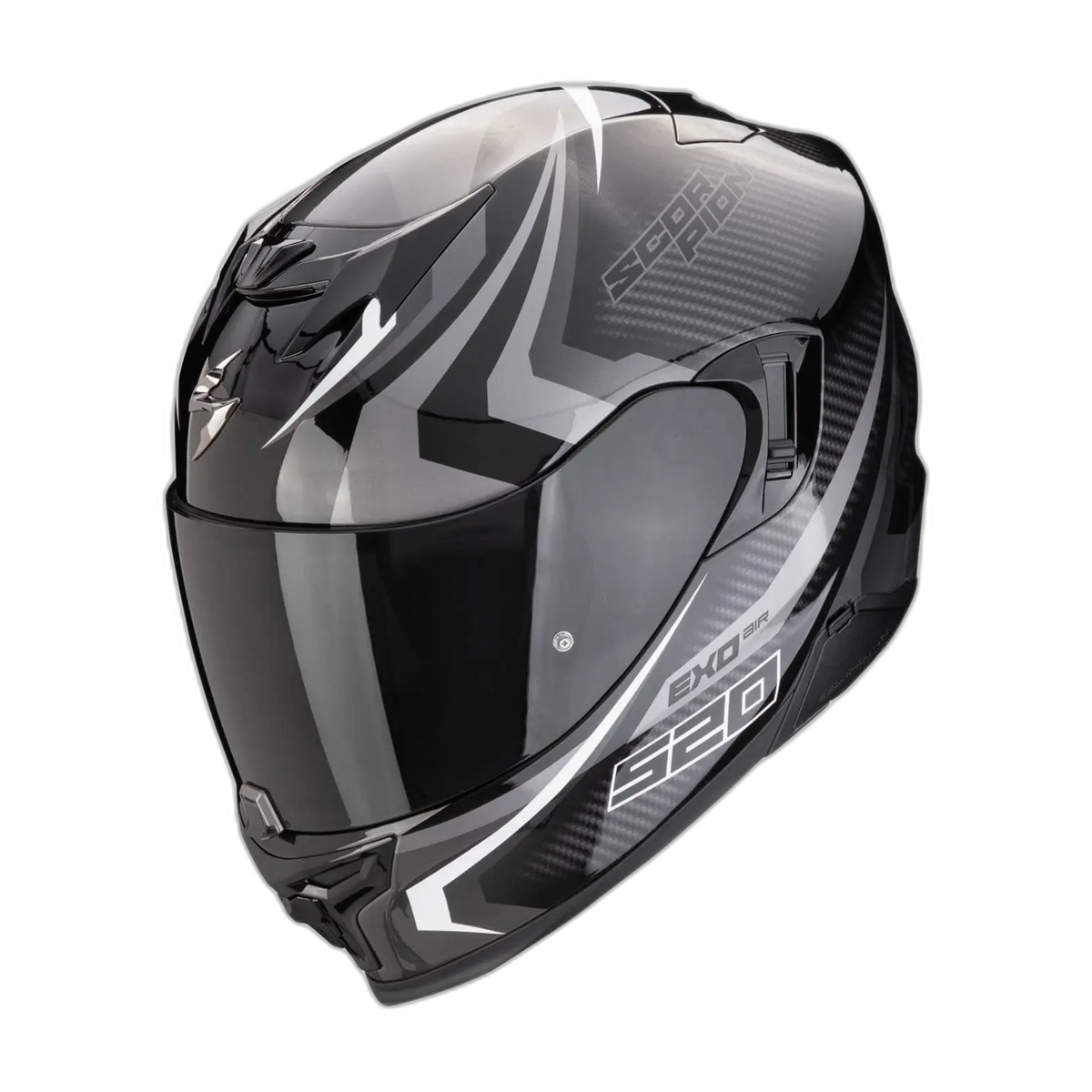 Scorpion Exo-520 Evo Air Terra Black-Silver-White