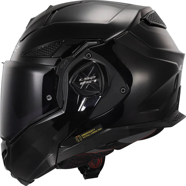 LS2 Advant X Solid FF901 Glossy Black
