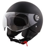 Helm Vito Jet Loreto Mat Zwart