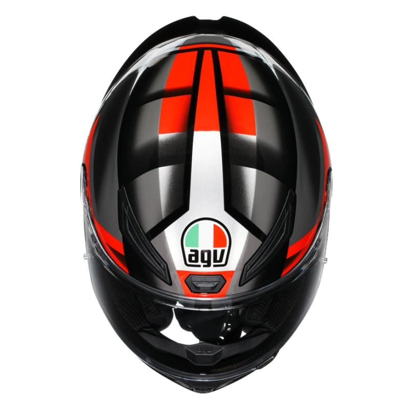 AGV K1 S Fastlap Black Grey Red MotoGP design Marco Bezzecchi