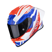 Scorpion EXO-R1 Evo II Air Valere motorhelm white red blue