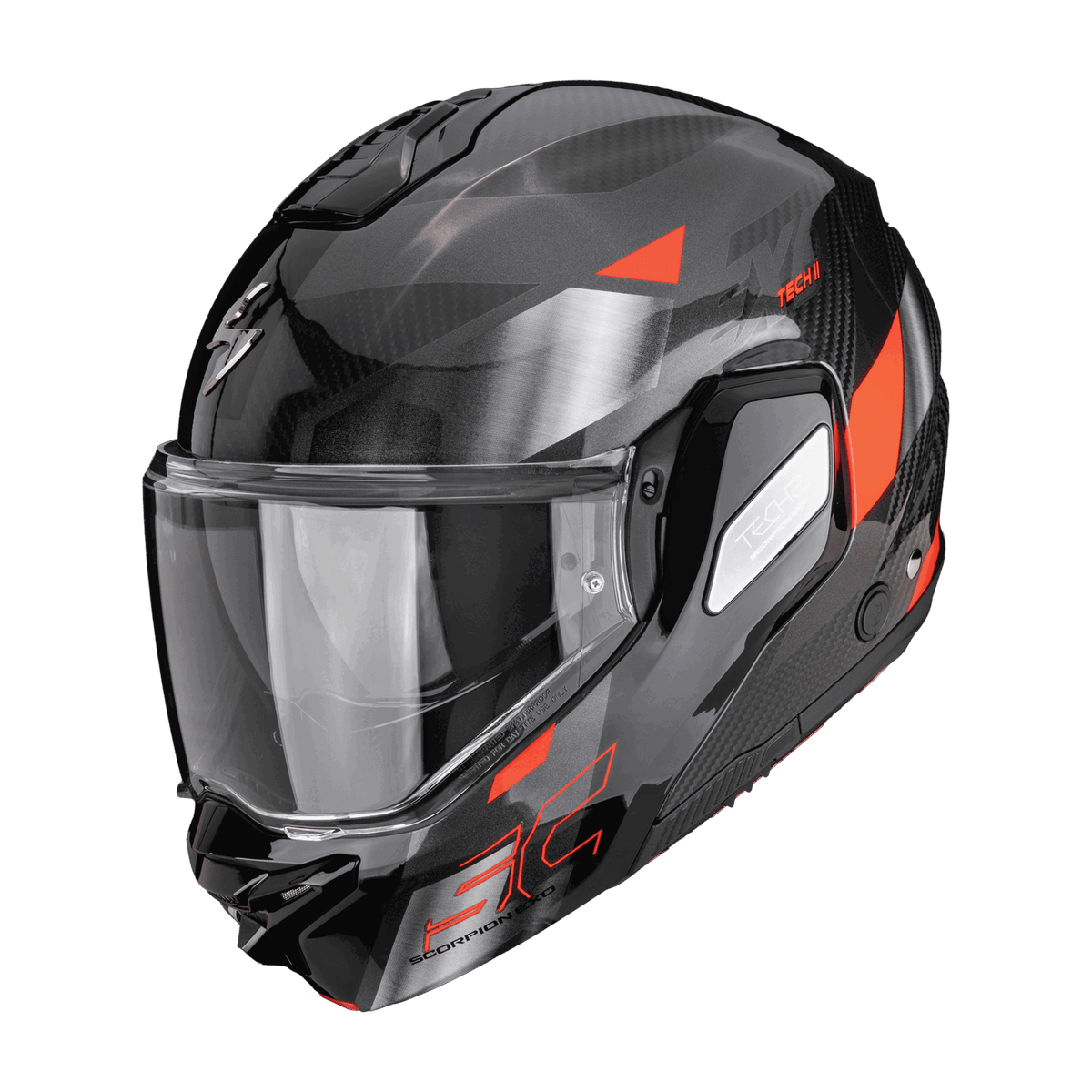 Scorpion EXO-TECH II Carbon DRIFT Black Silver Red