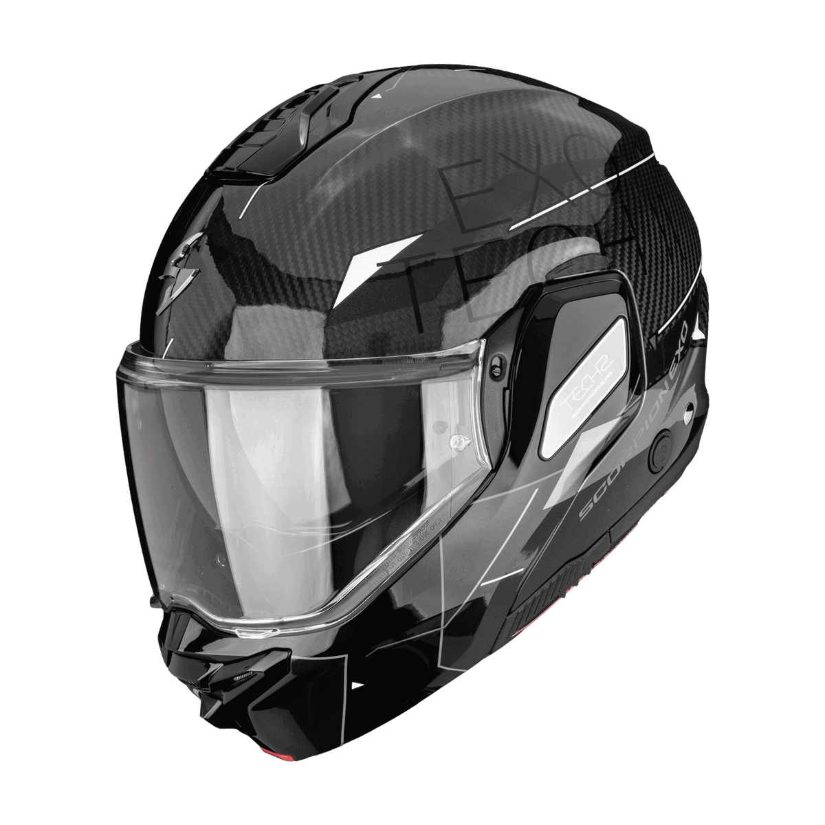 Scorpion EXO-TECH II Carbon VIATOR Black Silver