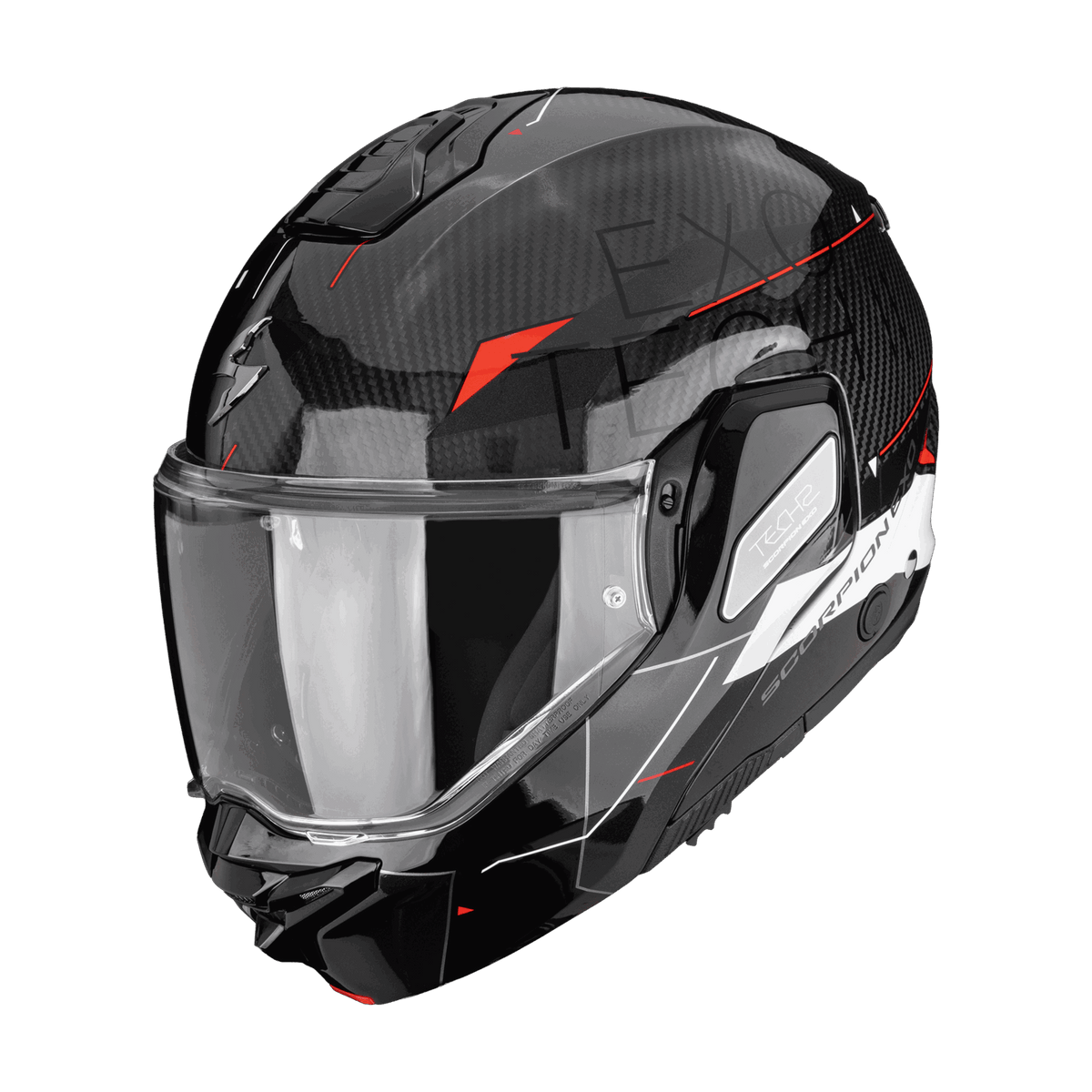 Scorpion EXO-TECH II Carbon VIATOR Black White Red