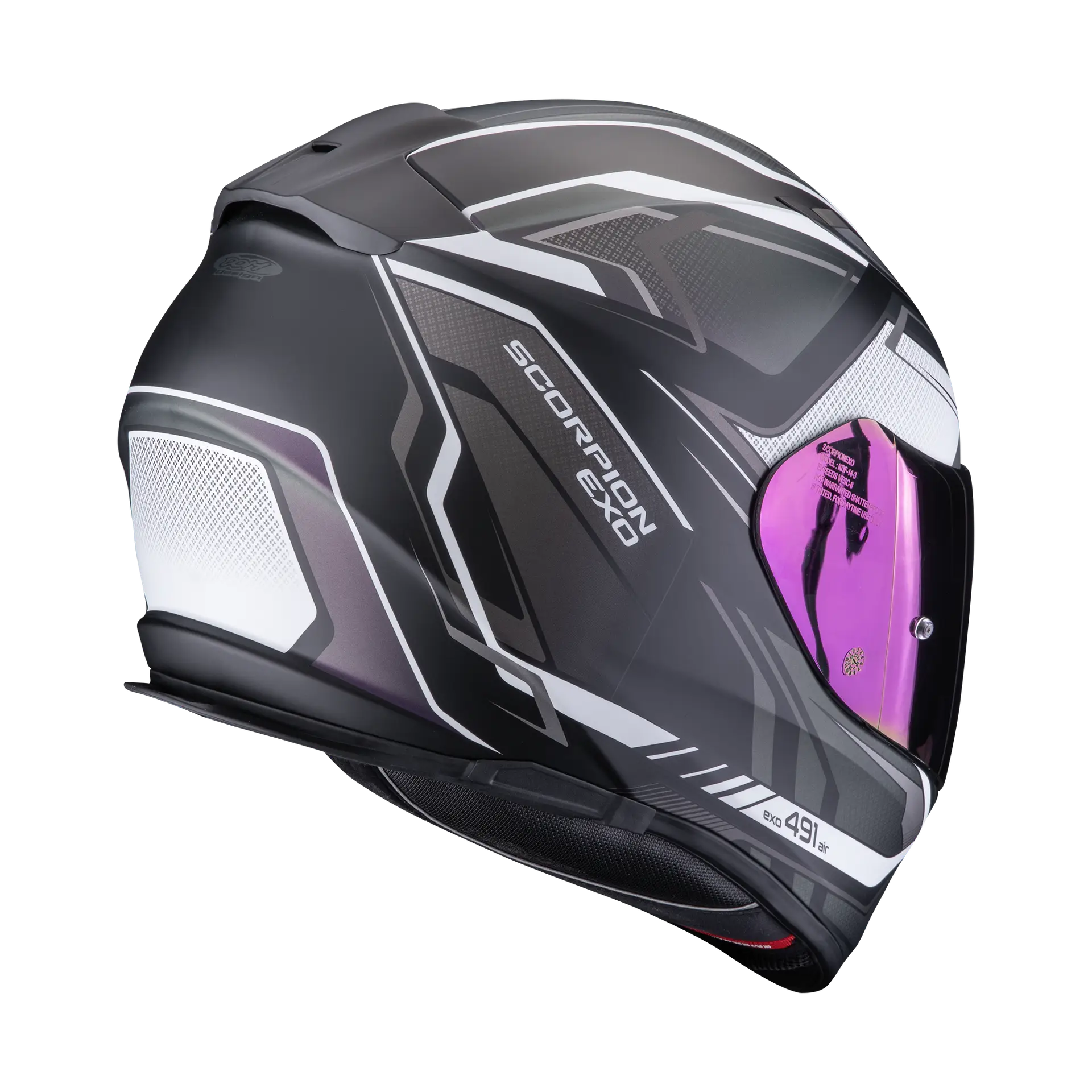 Scorpion Exo-491 Zumo Matt Black Chameleon