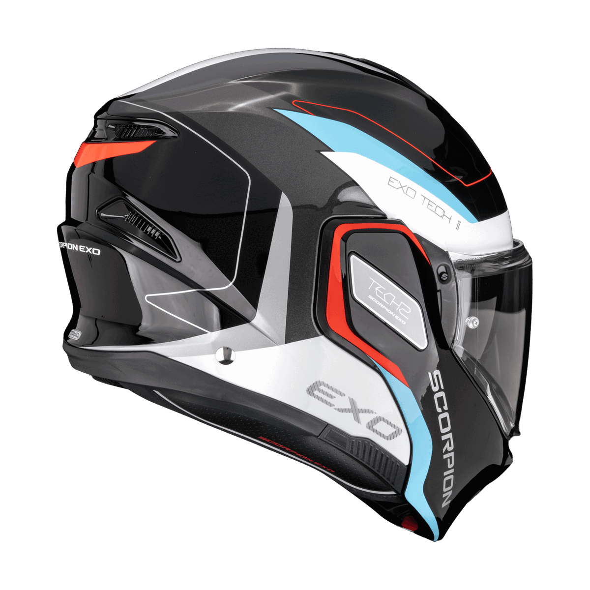 Scorpion EXO-TECH II Passager Black White Blue