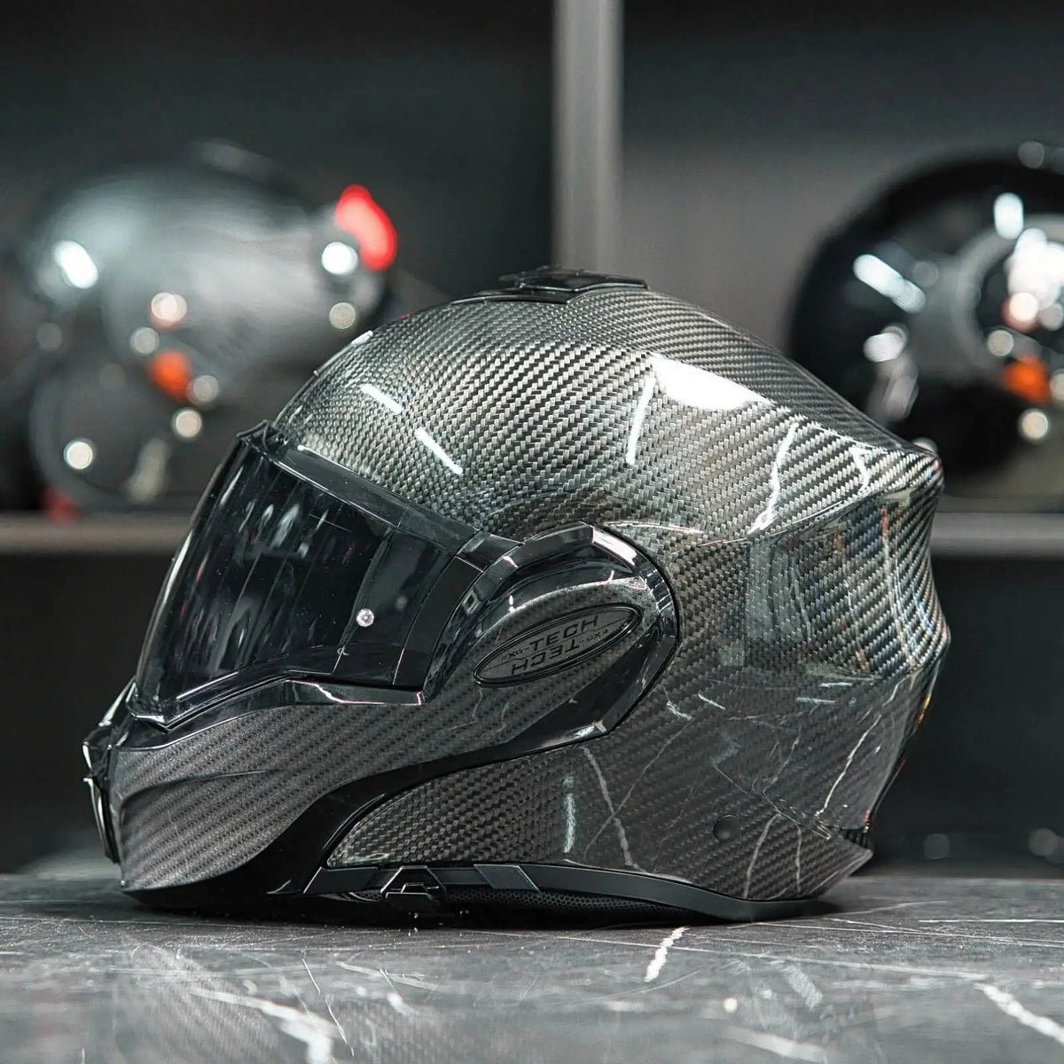 Scorpion Exo-Tech Evo Carbon Glossy
