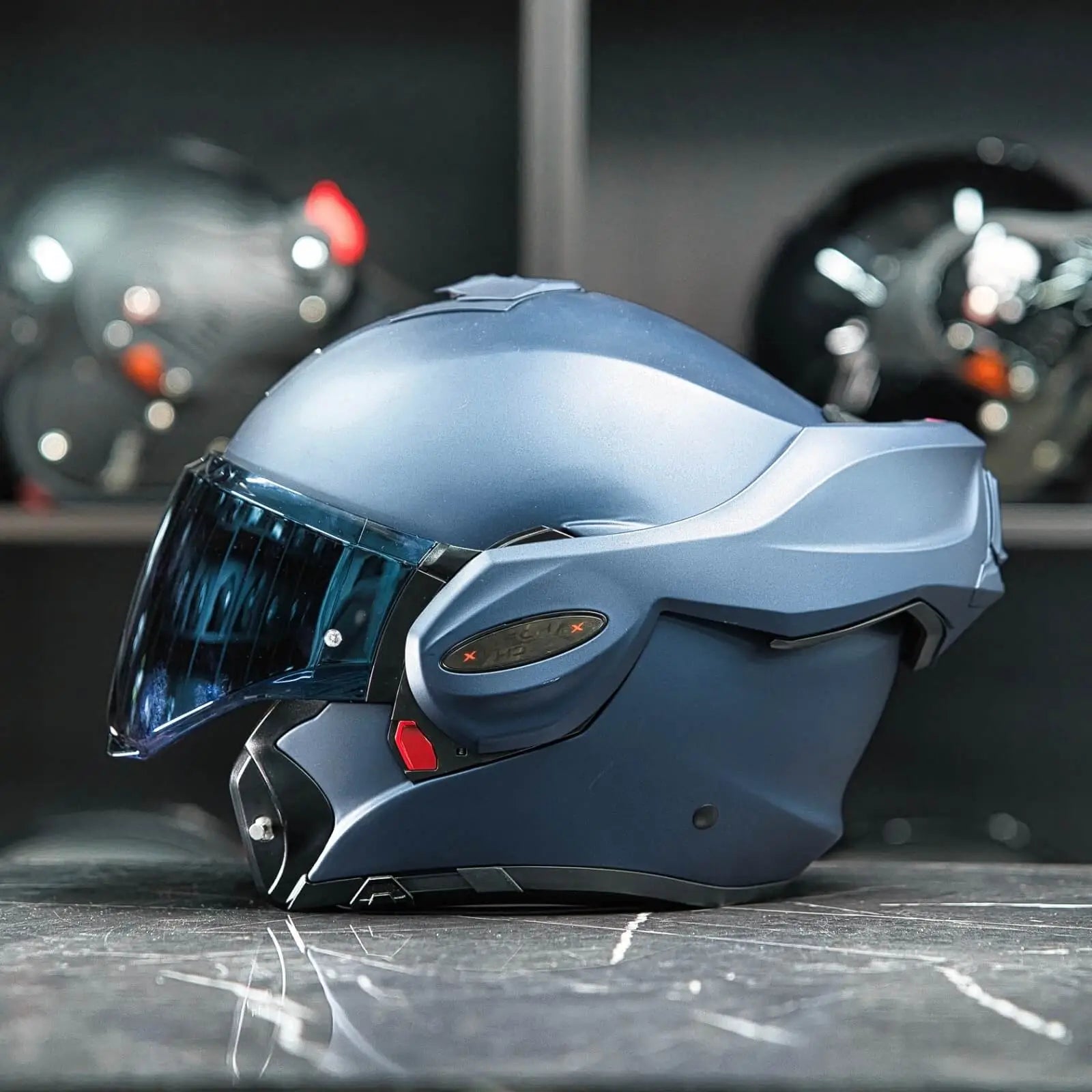 Scorpion Exo-Tech Evo Pro Solid Matt Metallic Blue