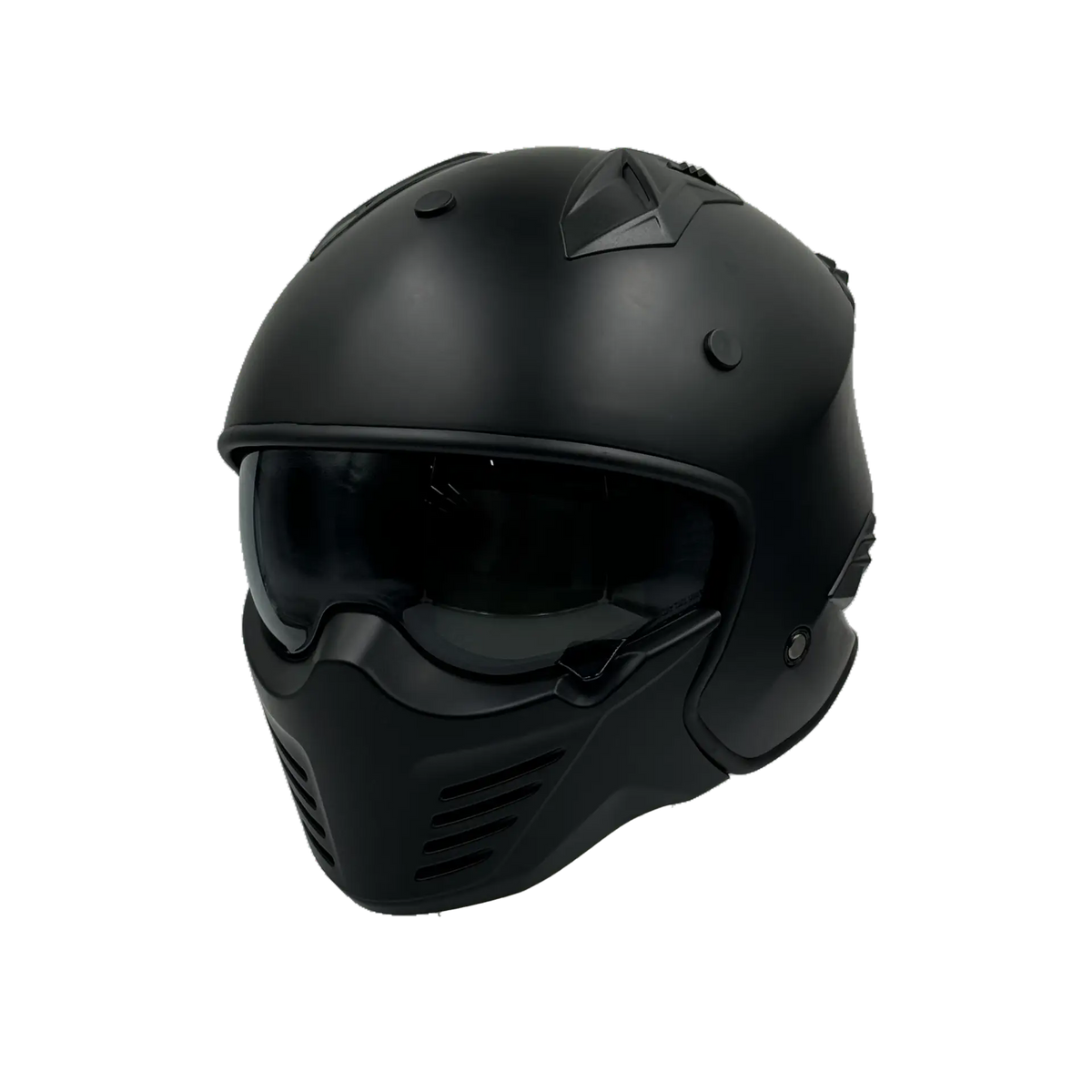Helm Vito Jet Bruzano Mat Zwart