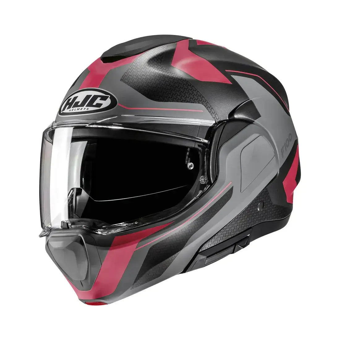 HJC F100 Bios Roze/Grijs