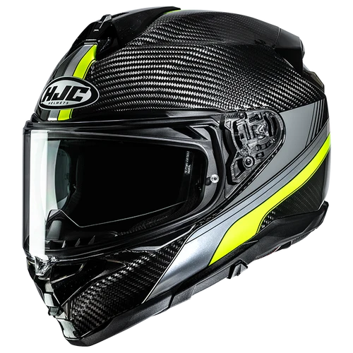 HJC F72 Carbon Eos Zwart Geel