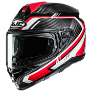 HJC F72 Carbon Cairo Zwart Rood