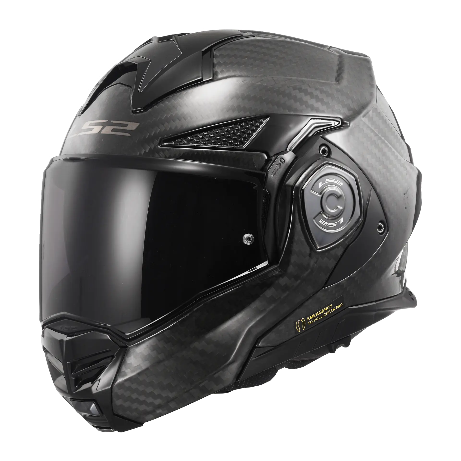 LS2 Helm Advant X FF901 Glossy Carbon