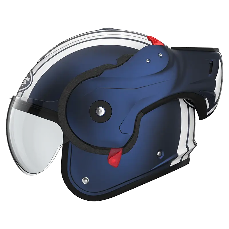 Roof RO9 Boxxer 2 Stripes Dark Blue Matt White