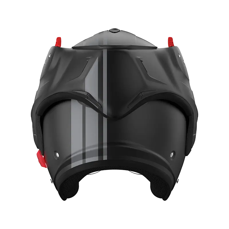 Roof RO9 Boxxer 2 Stripes Matt Black Steel