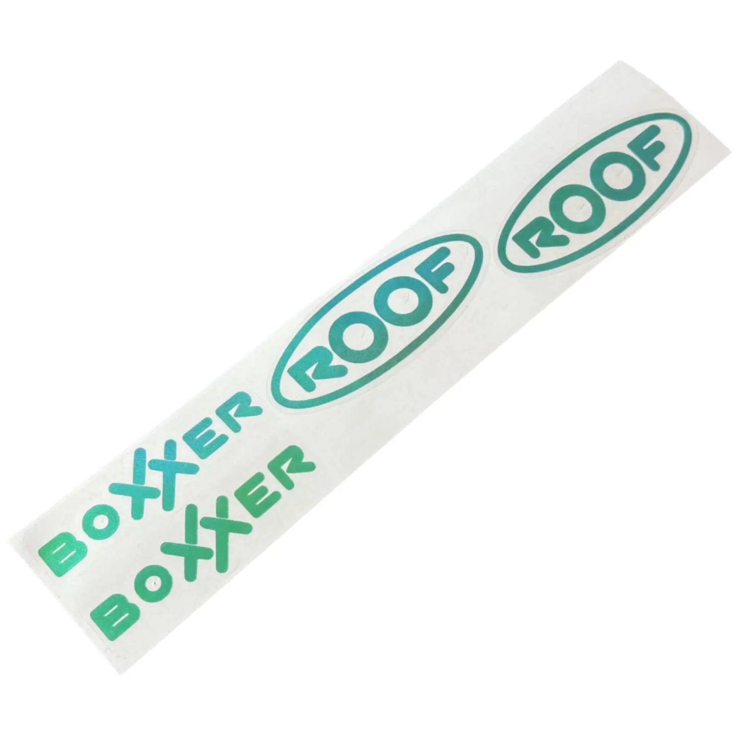 Custom Stickerset - Boxxer RO9 Iridium Groen