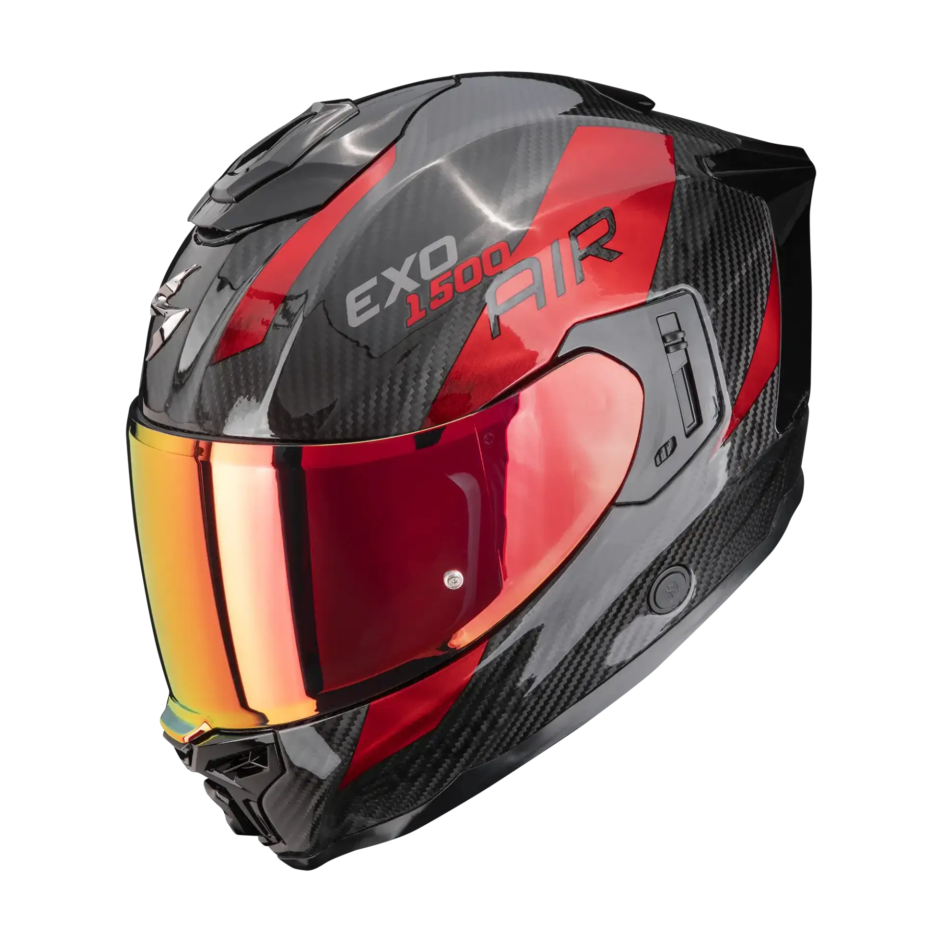 Scorpion EXO-1500 Carbon Platted Black Red