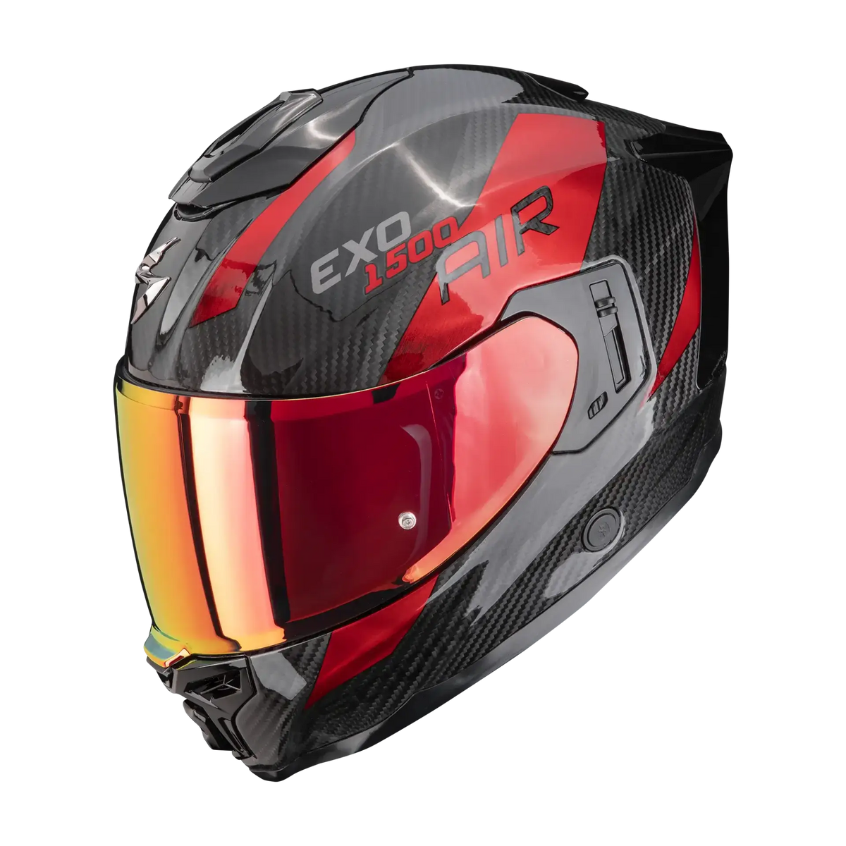 Scorpion EXO-1500 Carbon Platted Black Red