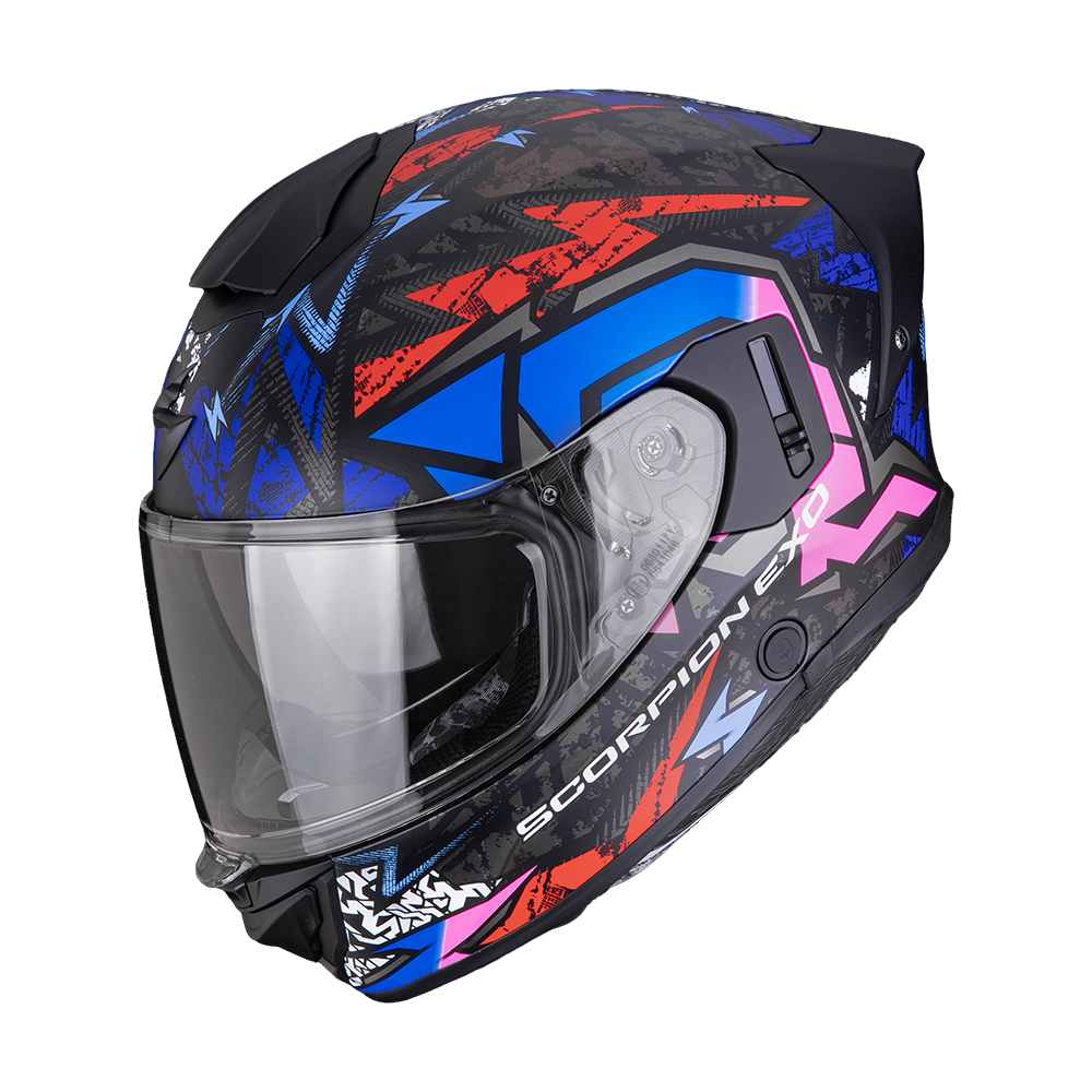 Scorpion EXO-530 Meteor Matt Black Pink