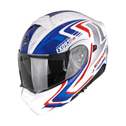 Scorpion Exo-930 Evo Alpha White Red Blue