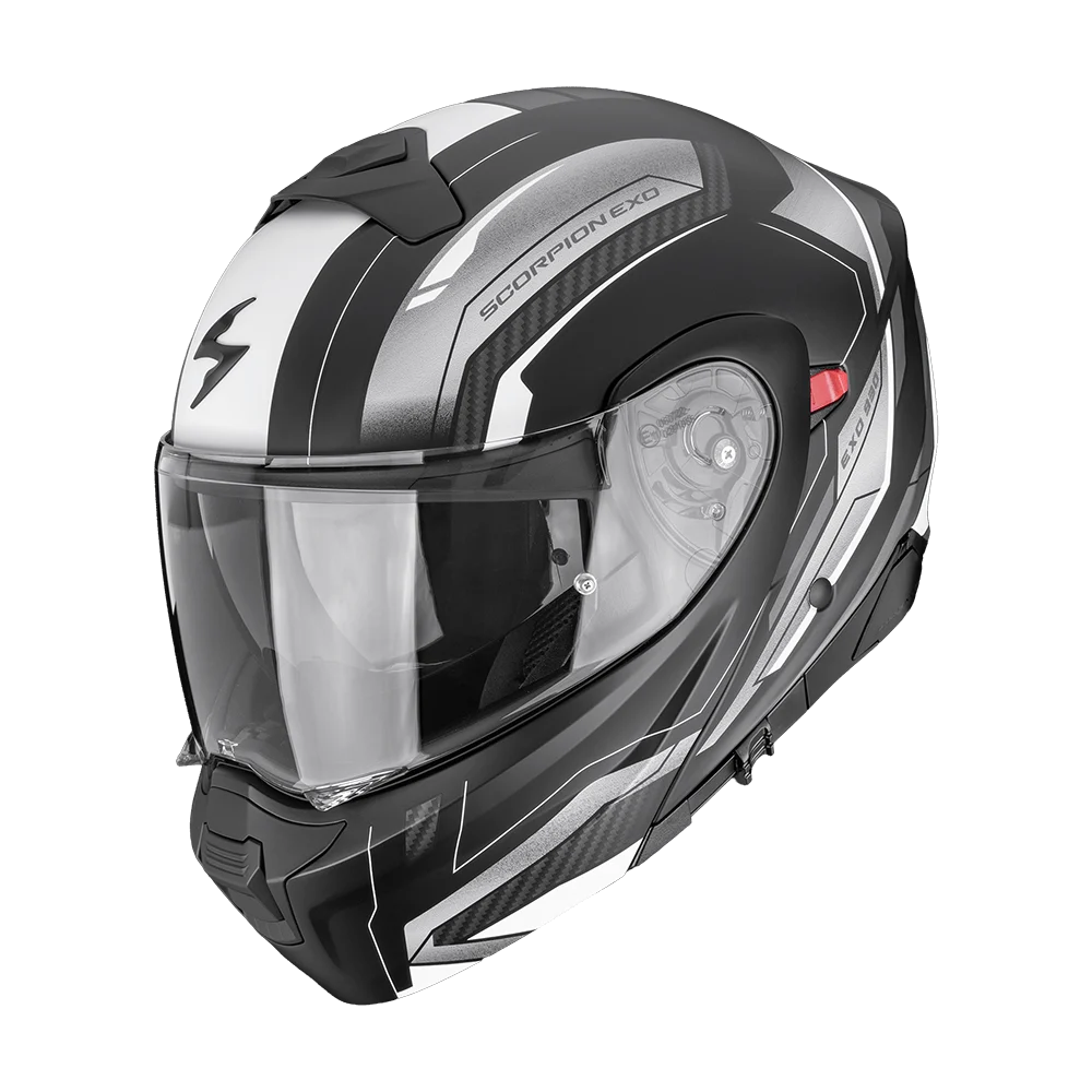 Scorpion Exo-930 Evo Space Matt Black Silver White