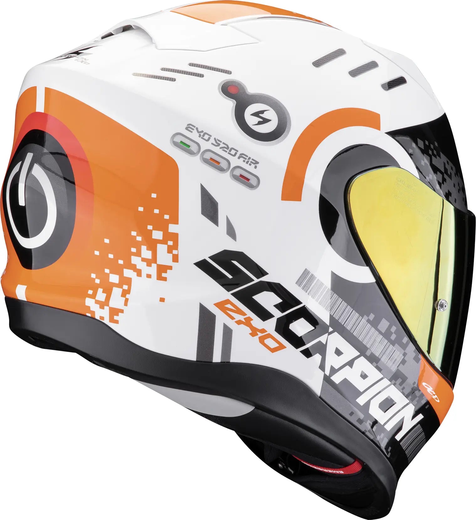Scorpion Exo-520 Evo Air Titan White Orange
