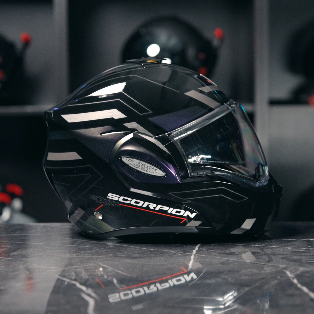 Scorpion Exo-Tech Evo Conquer Black-Chameleon