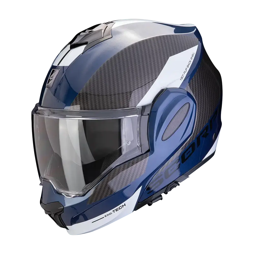 Scorpion Exo-Tech Evo Team Blue-Black-White