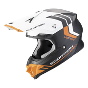 Scorpion VX-16 Evo Air Fusion Matt Black-Orange