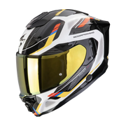 Scorpion EXO-1500 Sleek White Blue Yellow