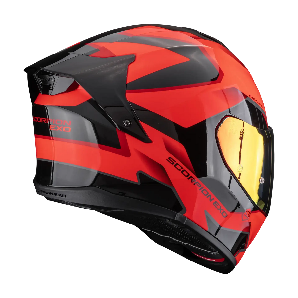 Scorpion EXO-530 Clip Red Black