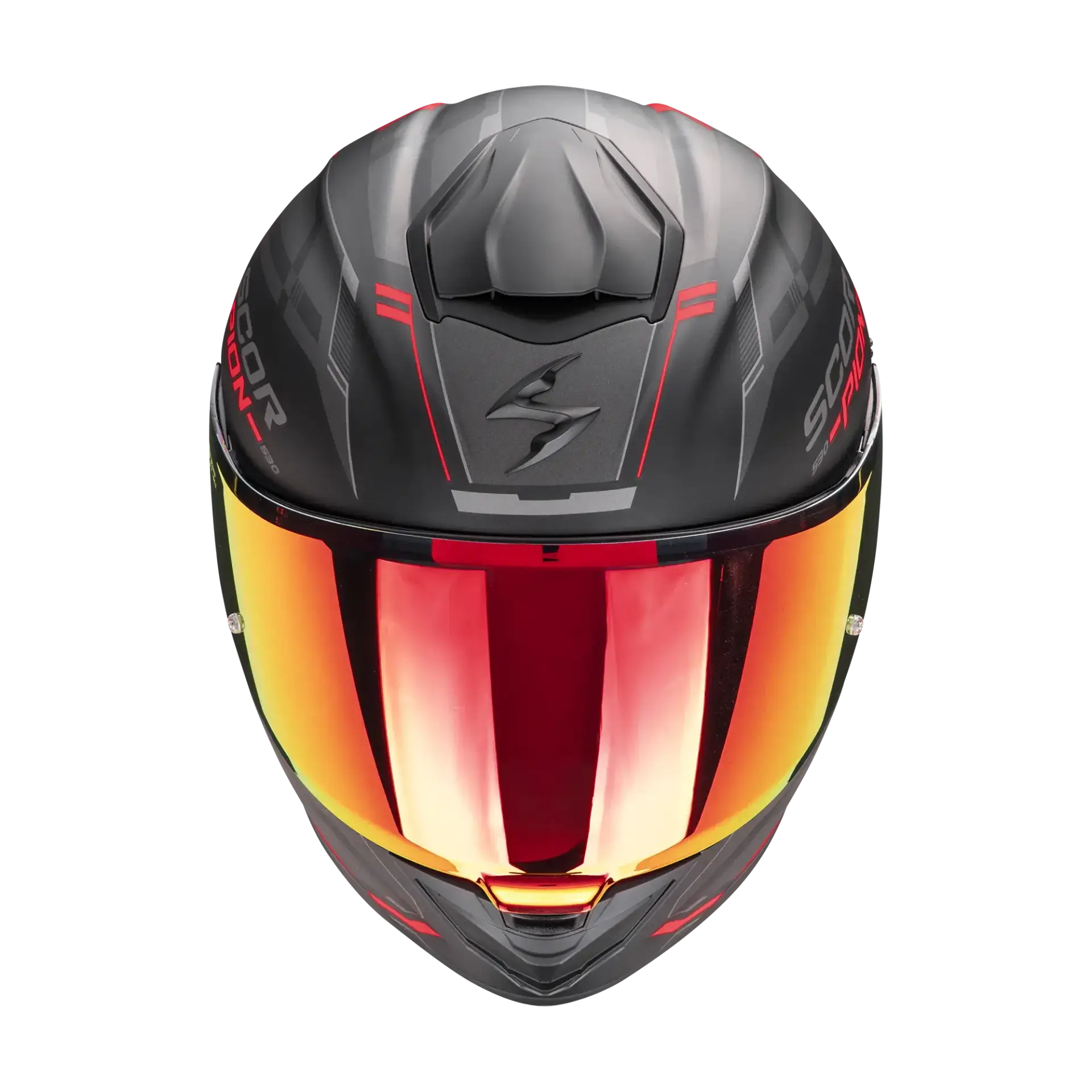 Scorpion EXO-530 Slope Matt Black Red