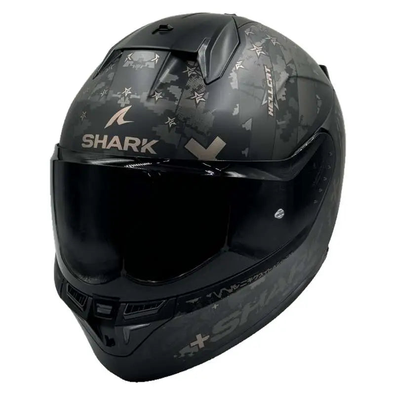 Shark Skwal i3 Hellcat Mat Black Chrom Anthracite KUA