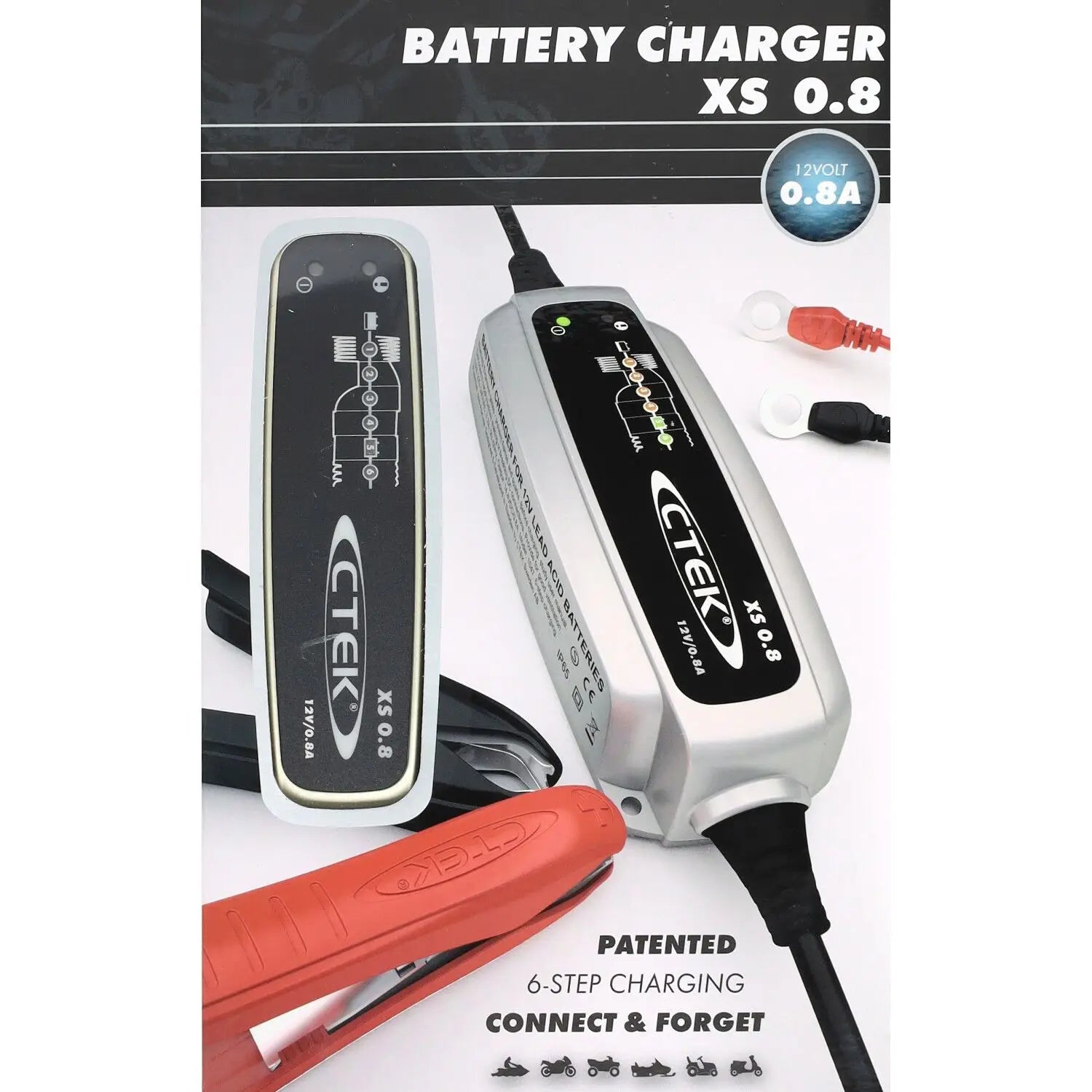 CTEK Druppellader XS 0.8 12V 0.8A