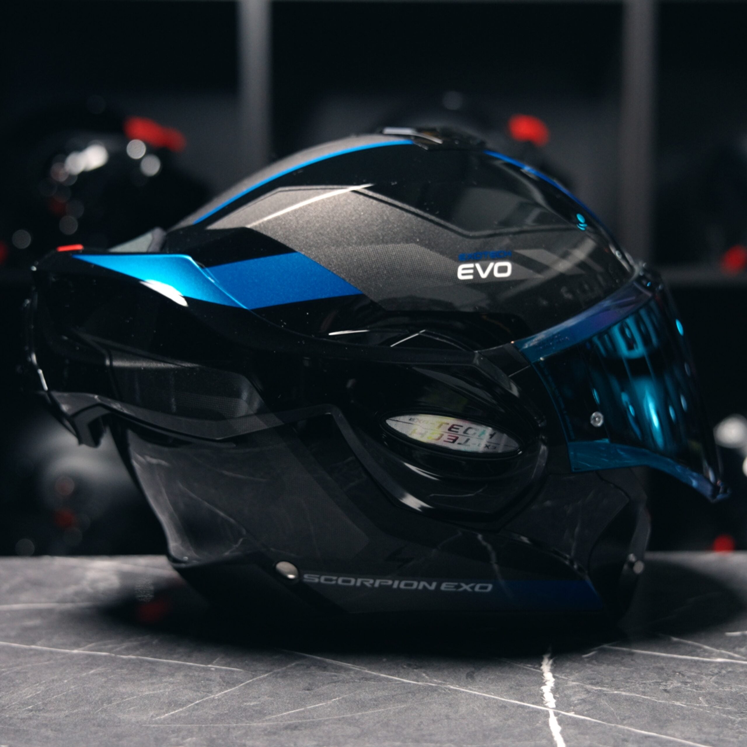 Scorpion Exo-Tech Evo Socius Black Blue
