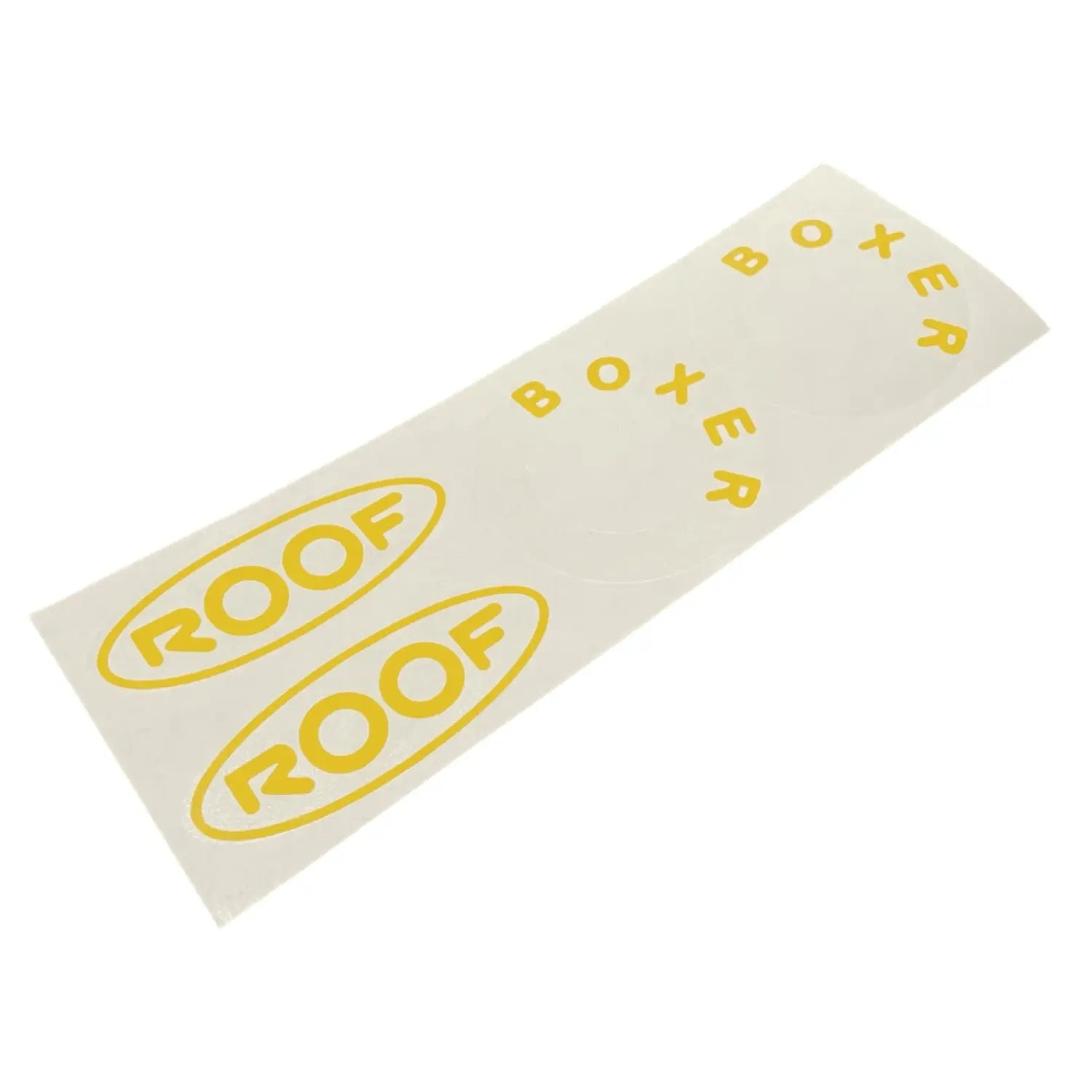 Custom Stickerset - Boxer V8/Alpha Geel