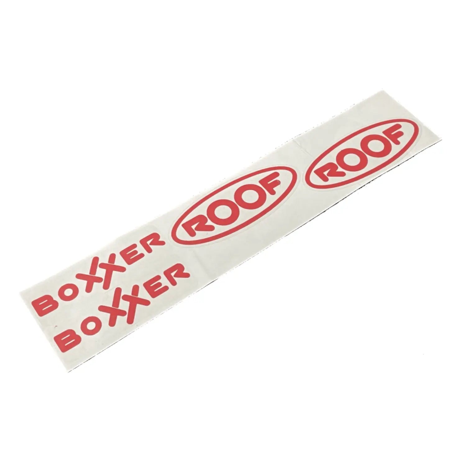 Custom Stickerset - Boxxer RO9 Rood