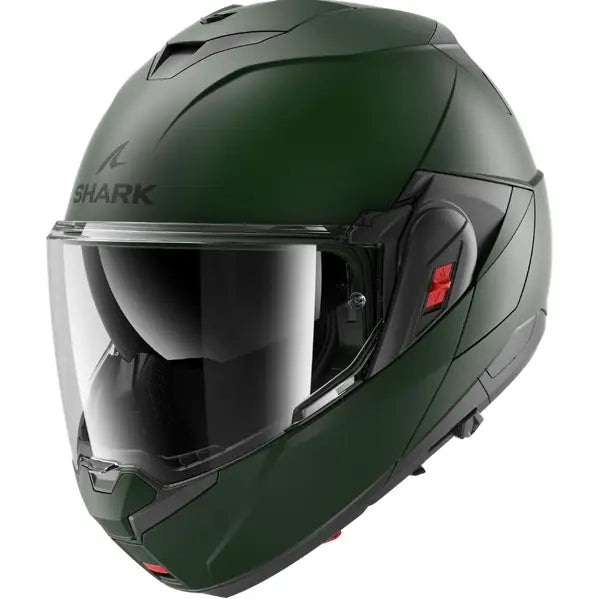 Shark OXO Blank Mat Dark Green Matt