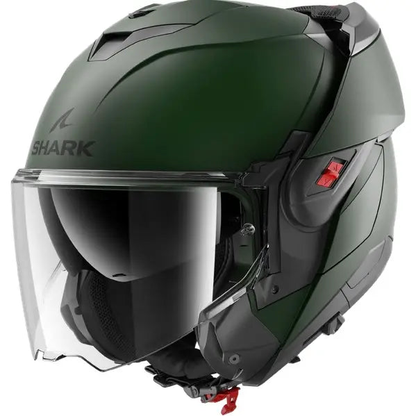 Shark OXO Blank Mat Dark Green Matt