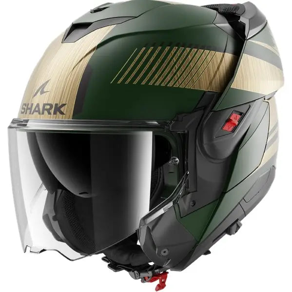 Shark OXO Sikter Mat Green Chrome Gold
