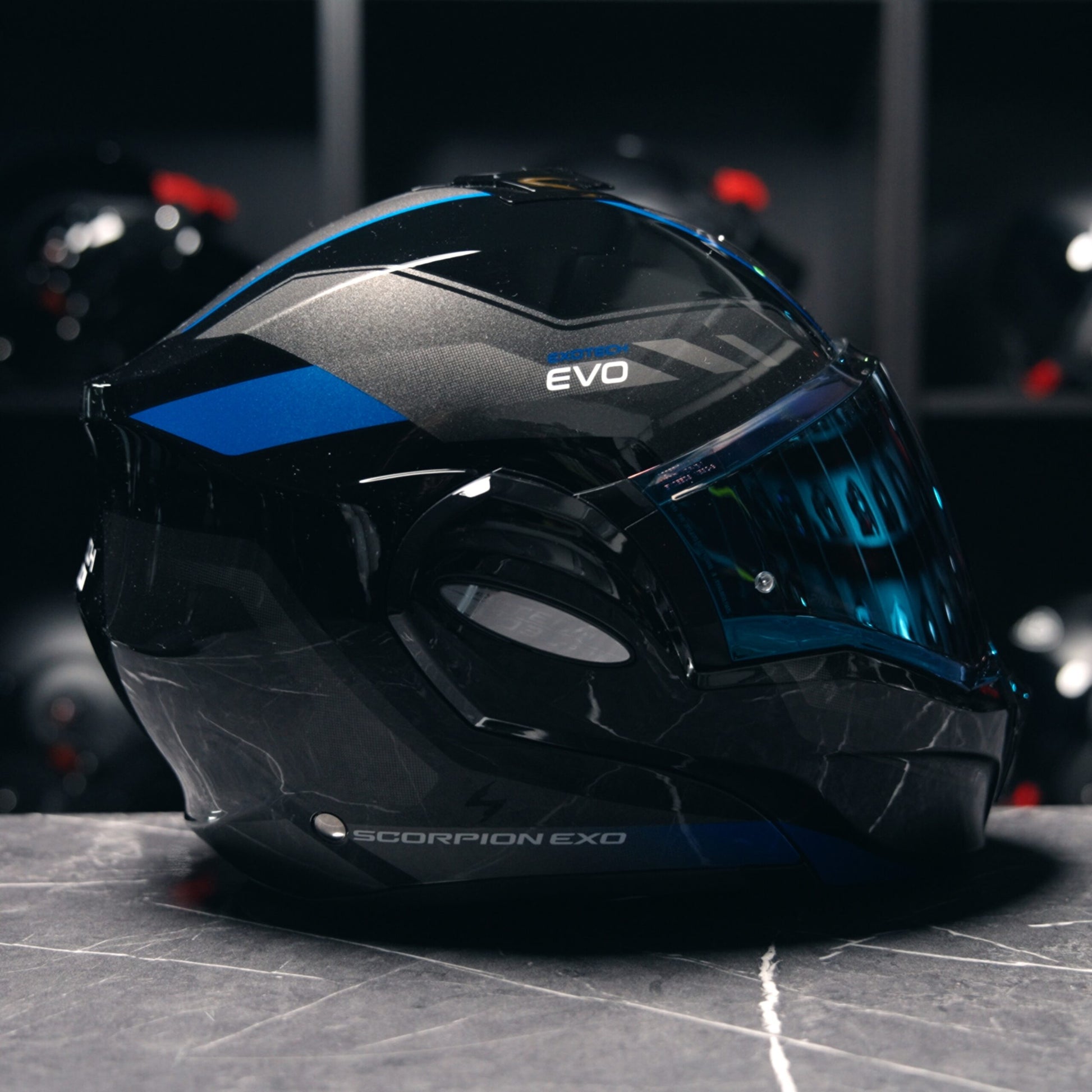 Scorpion Exo-Tech Evo Socius Black Blue