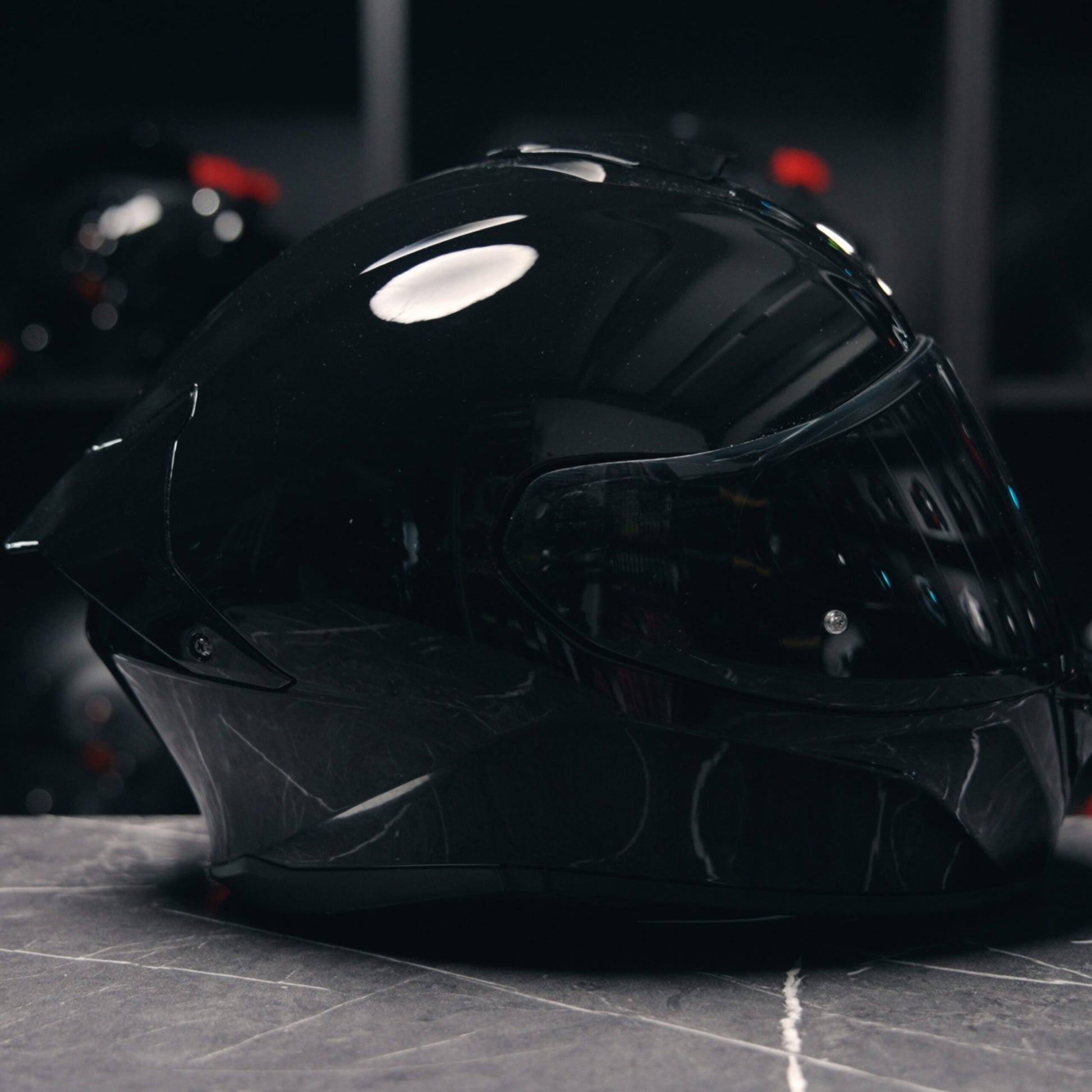 Scorpion EXO-530 Solid Glossy Black