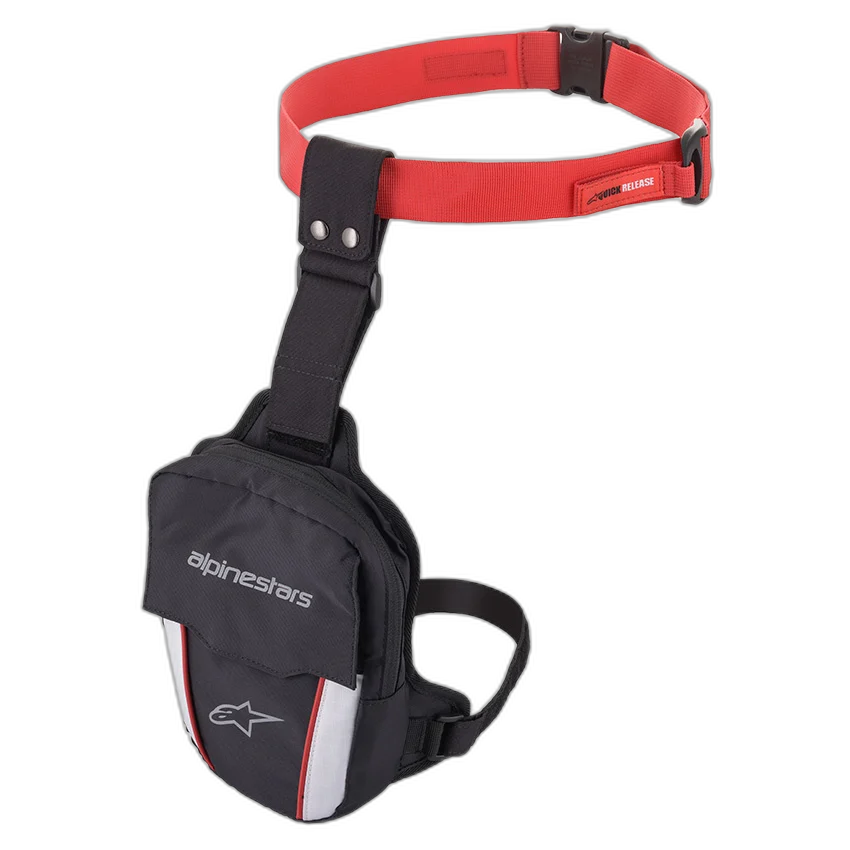 Alpinestars Access Beentas Motor Zwart Rood